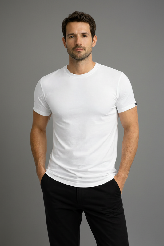 Playera Rutz Básica Blanco