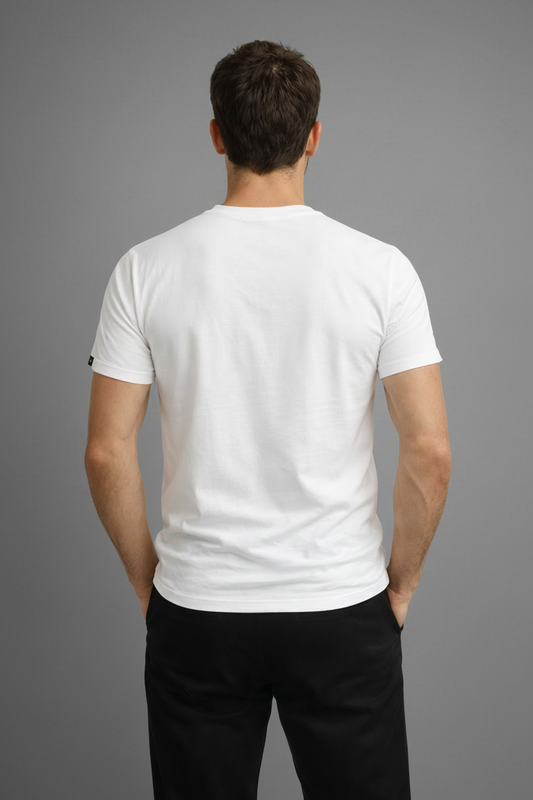 Playera Rutz Básica Blanco
