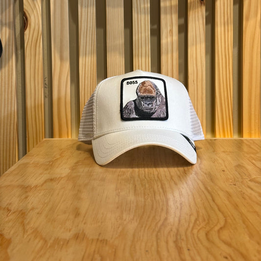 Gorra Goorin Boss Blanco Ajustable