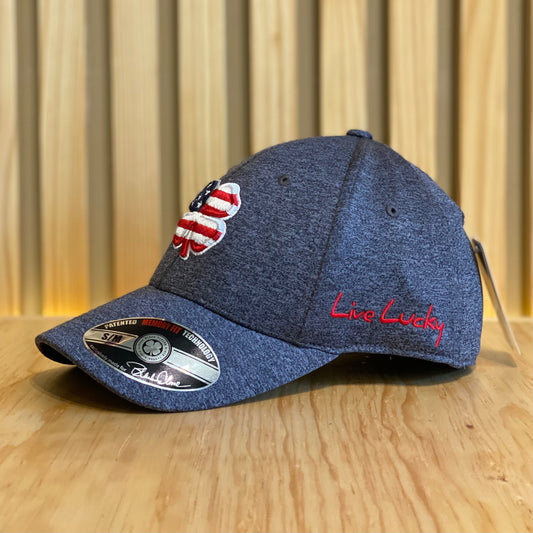 Gorra Black Clover Usa flag heather BC00US0061 Gris rojo azul