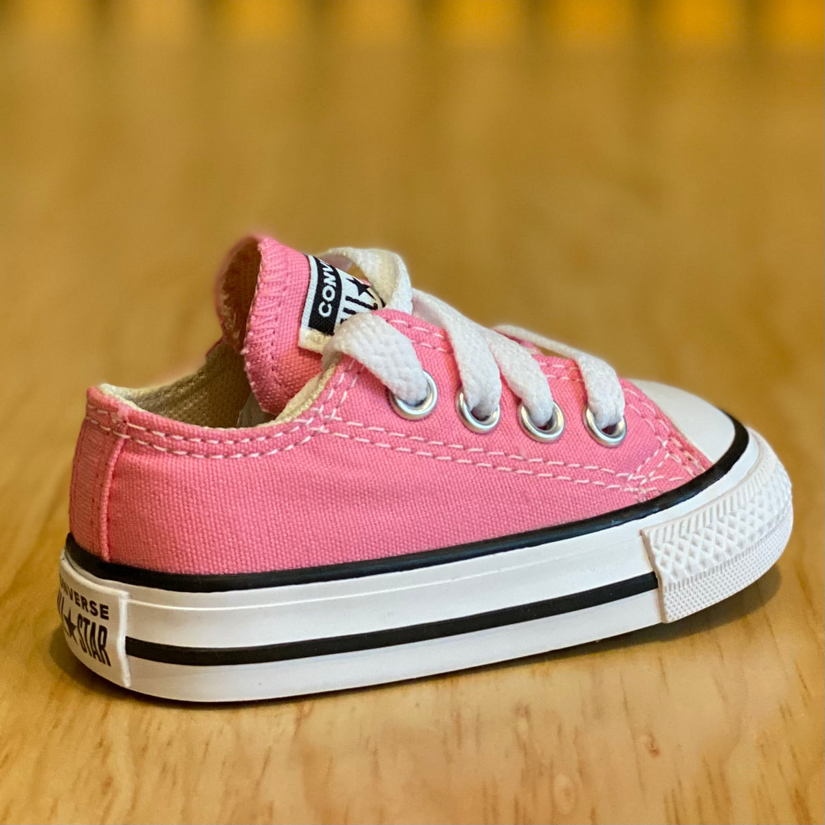 Tenis Converse OX Rosa 7J238C Bebe