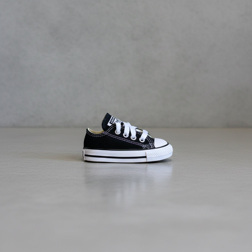 Tenis Converse OX Negro 7J235C Bebe