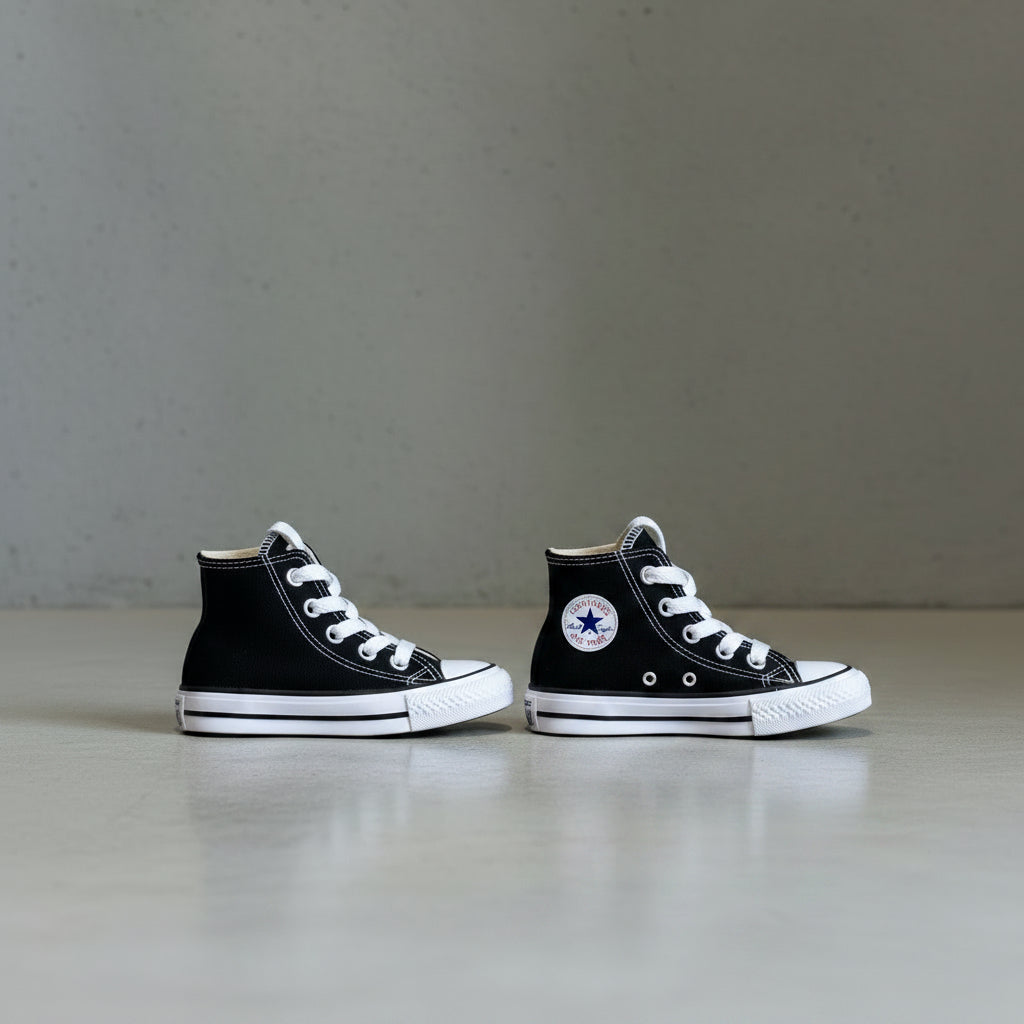 Tenis Converse HI Negro 7J231C Bebe