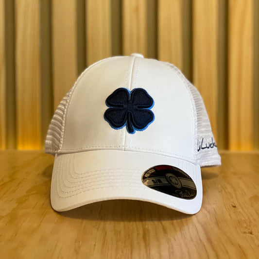 Gorra Black Clover Perfect luck 9 BCS3PL90581 Blanco azul Unisex