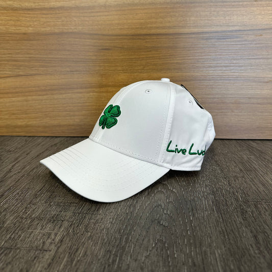 Gorra Black Clover Bc Hollywood 24 Blanco Verde Unitalla Ajustable