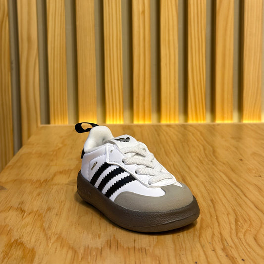 Tenis Adidas Adifoam Samba 360 I Blanco Negro IH3506 Bebe KIDS