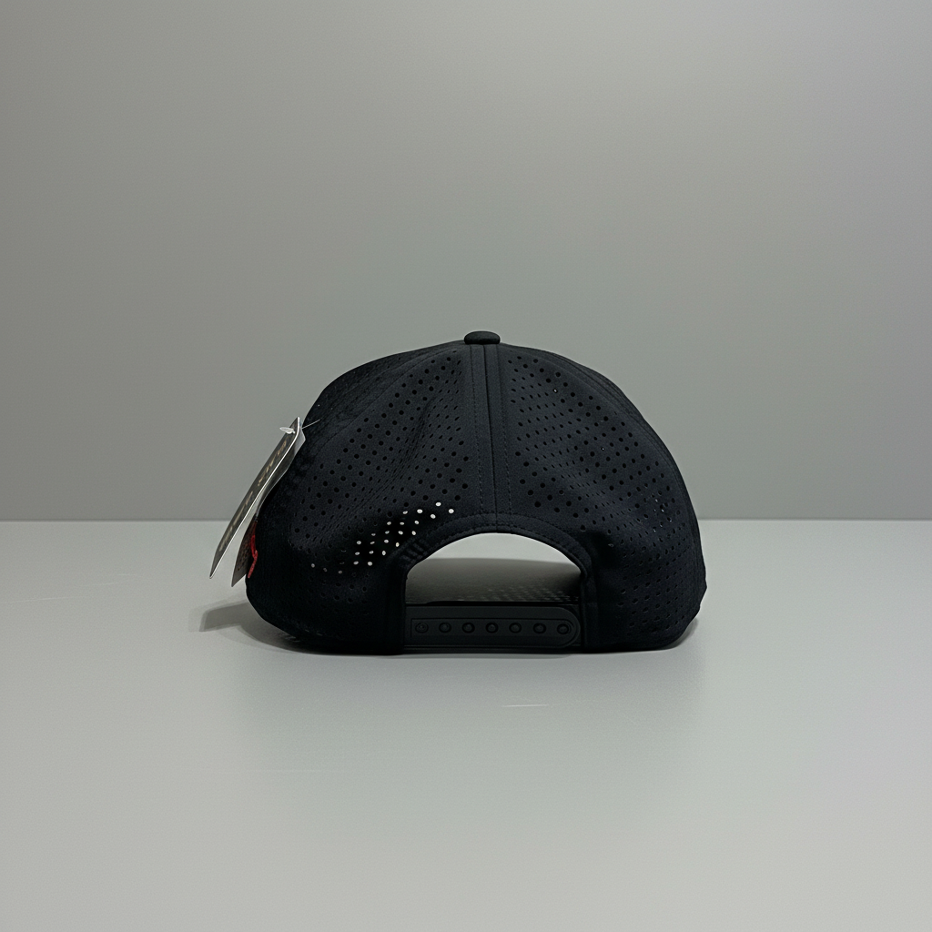 Gorra Black Clover Neon Nights 2 Negro Rojo Ajustable